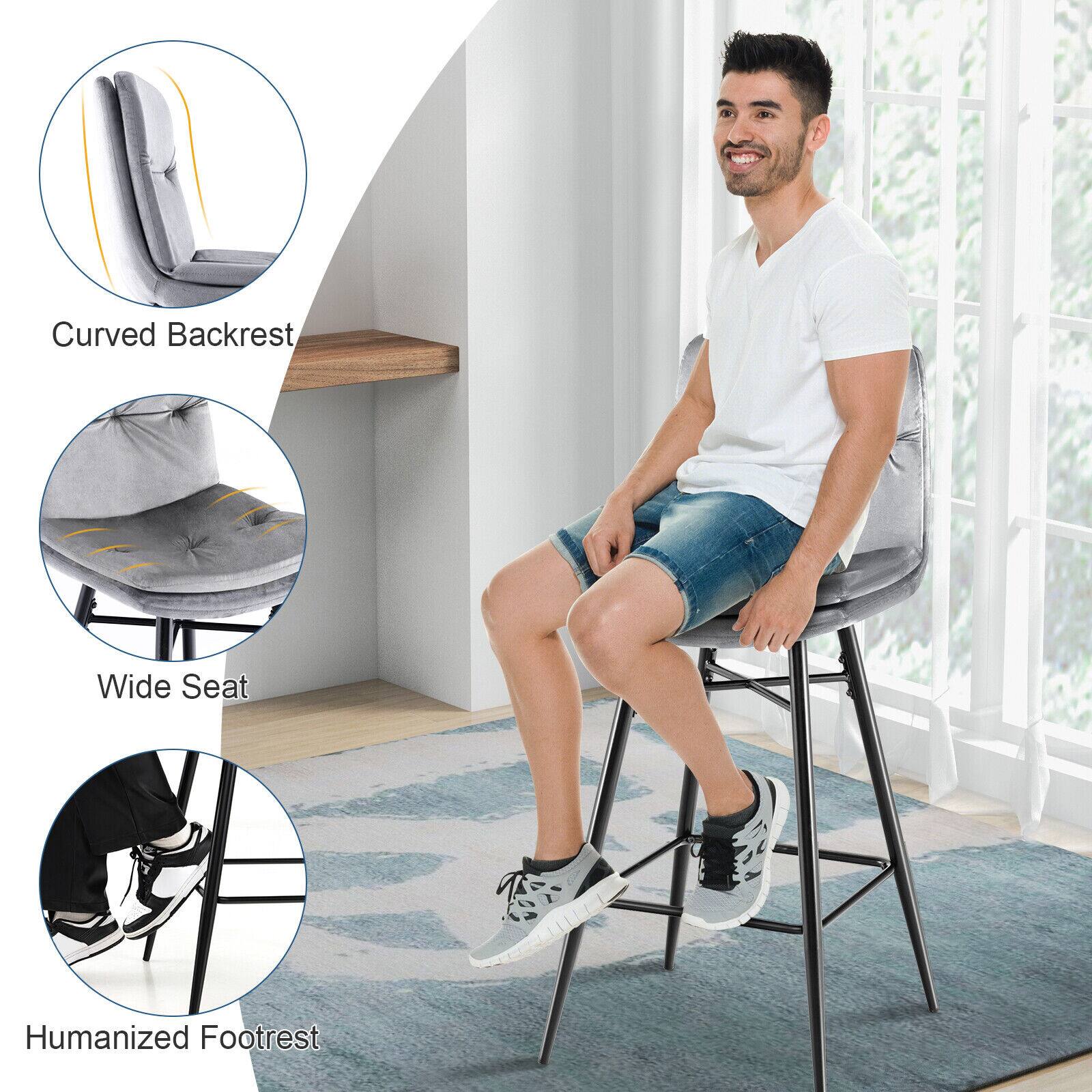 Curved Backrest, Wide Seat, Humanized Footrest