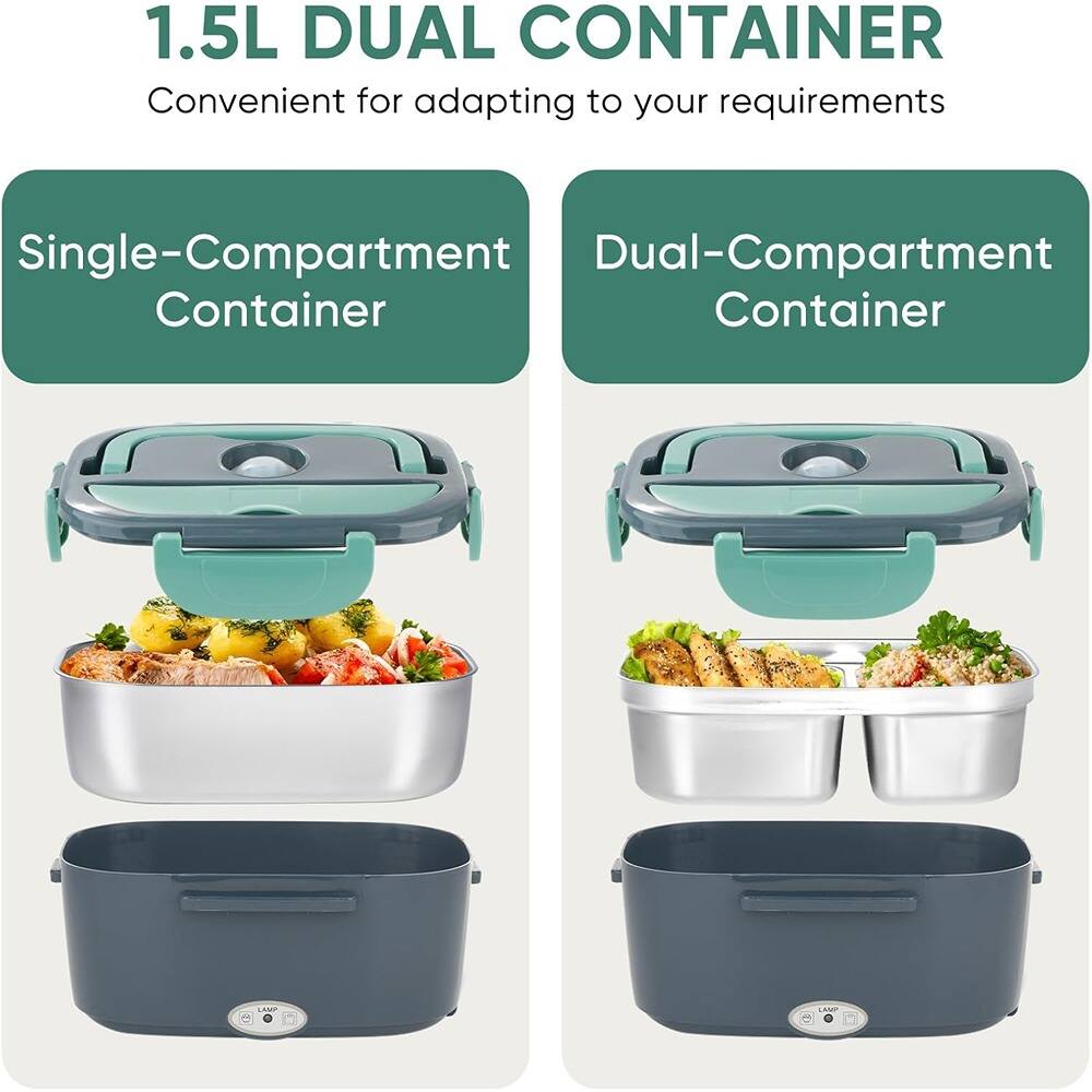 1.5L DUAL CONTAINER  
Convenient for adapting to your requirements  

Single-Compartment Container  

Dual-Compartment Container