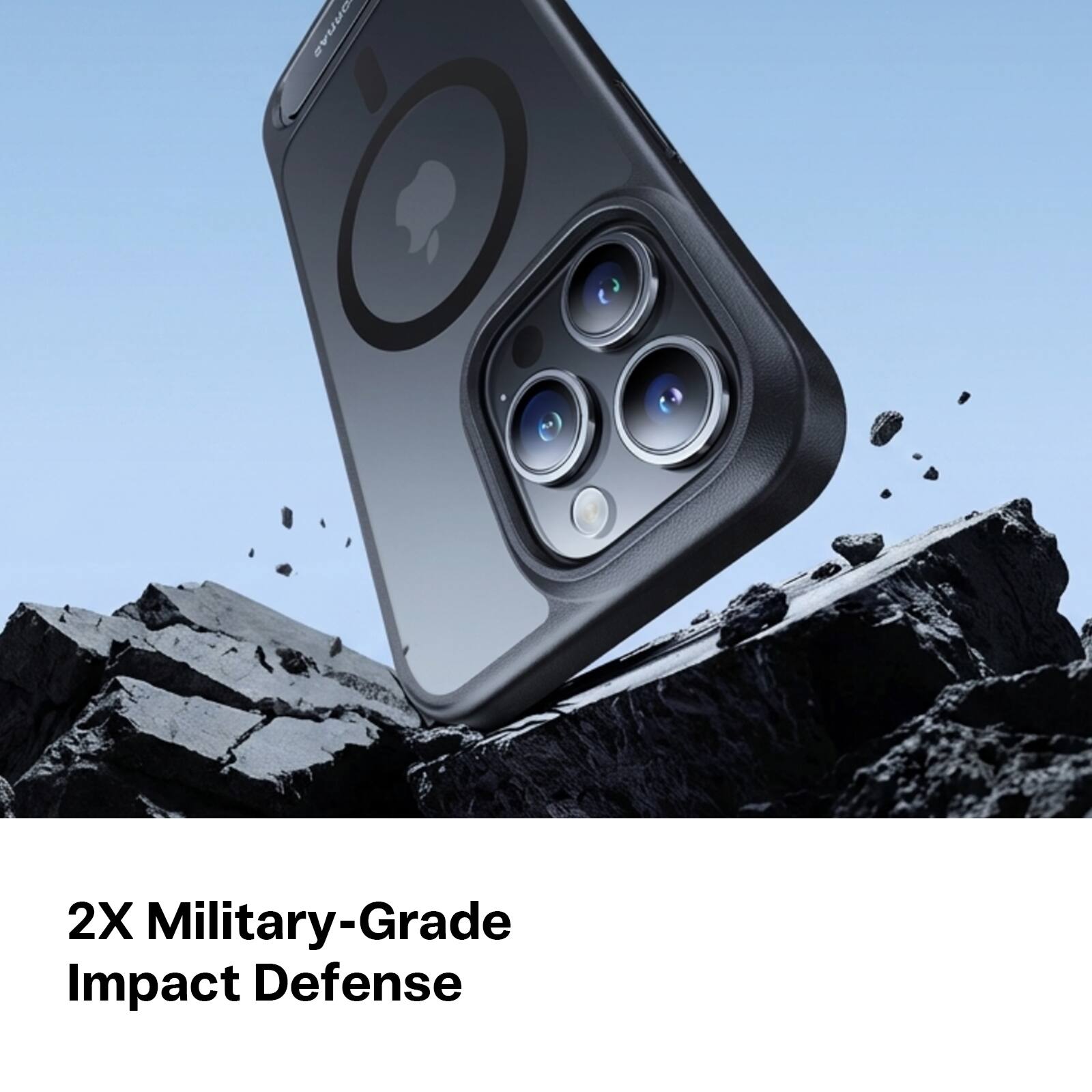 2X Military-Grade Impact Defense