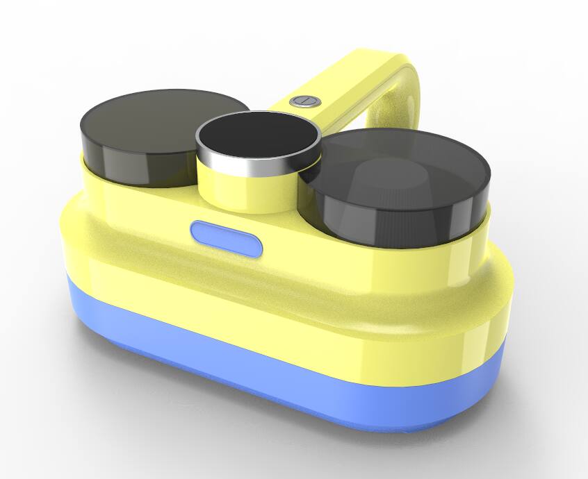 Back. MOOSOO - Mattress Vacuum Cleaner, 16Kpa Suction Corded Bed Vacuum With UV-C Light, Ultrasonic & High Heating, 500W Powerful Doubl - Blue.