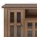 Left. Simpli Home - Artisan SOLID WOOD 72 inch TV Media Stand in Rustic Natural Aged Brown For TVs up to 80 inches - Rustic Natural Aged Brown.