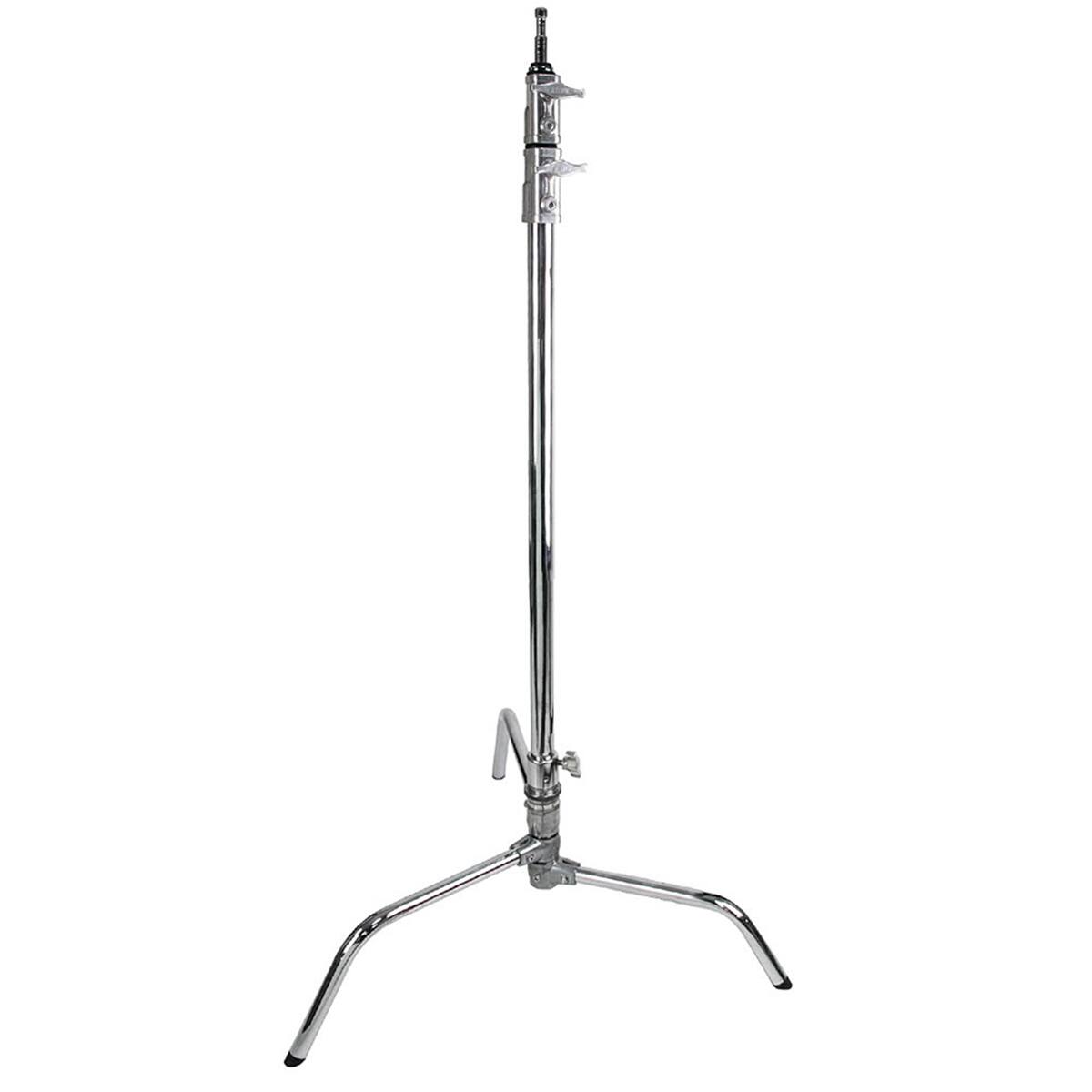 Alt View 3. Kupo - Kupo 40" Master C-Stand with Turtle Base with Baby Boom, Grip Head, Camera Mounting Plate and 10 lbs Weight Bag.