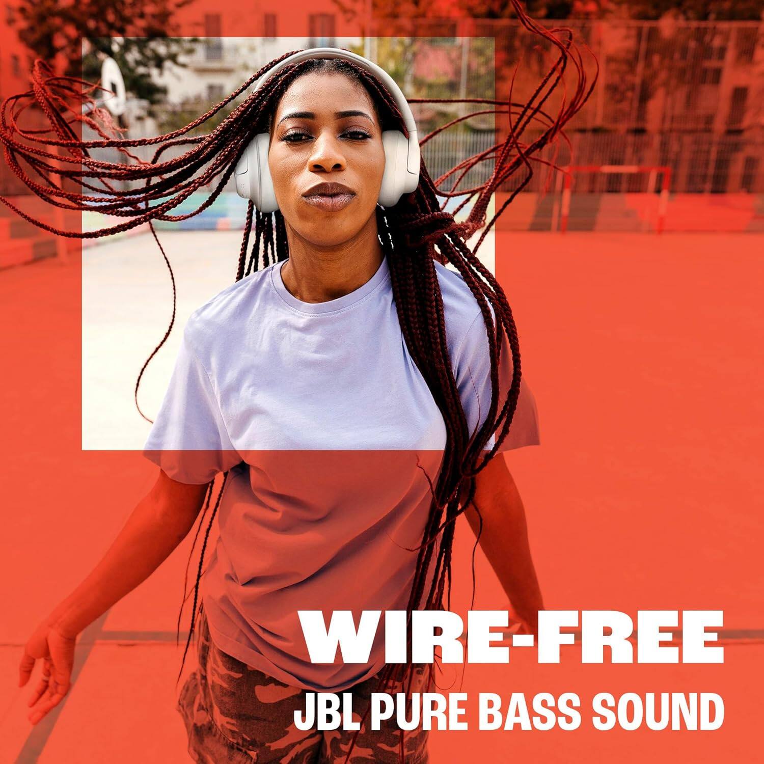 WIRE-FREE  
JBL PURE BASS SOUND