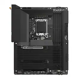 NZXT - N9 Z890 LGA 1851 Intel Z890 ATX DDR5 Wi-Fi 6E Motherboard with Full Cover - Black