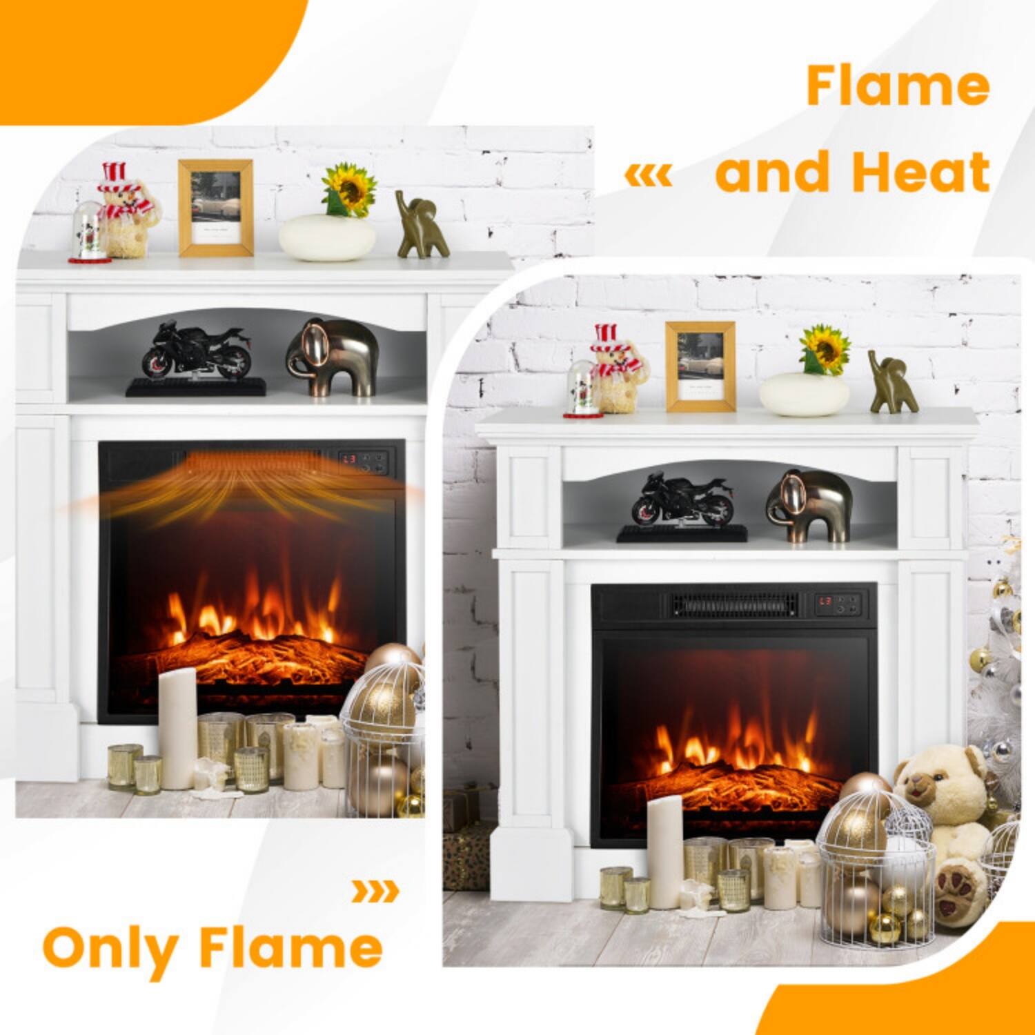 Flame and Heat  
Only Flame