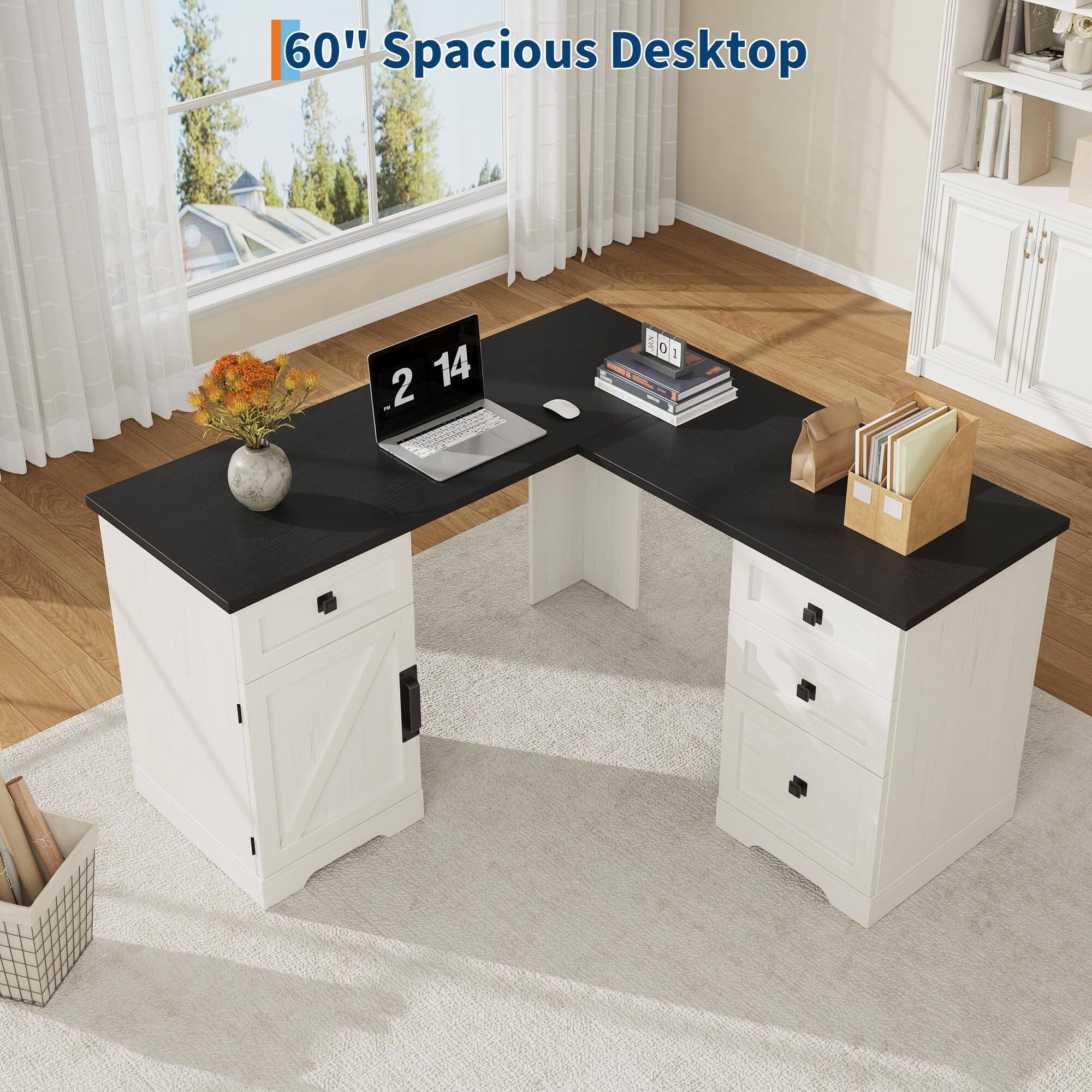 60" Spacious Desktop

2 14
