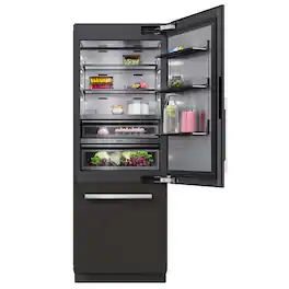 Miele - KFMC 3632 R 30" 16.5 Cubic Feet Bottom Mount MasterCool Fridge-Freezer - Custom Panel Ready