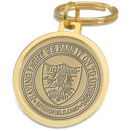 Jardine - Wittenberg University Tigers Split-Wire Key Ring - Gold