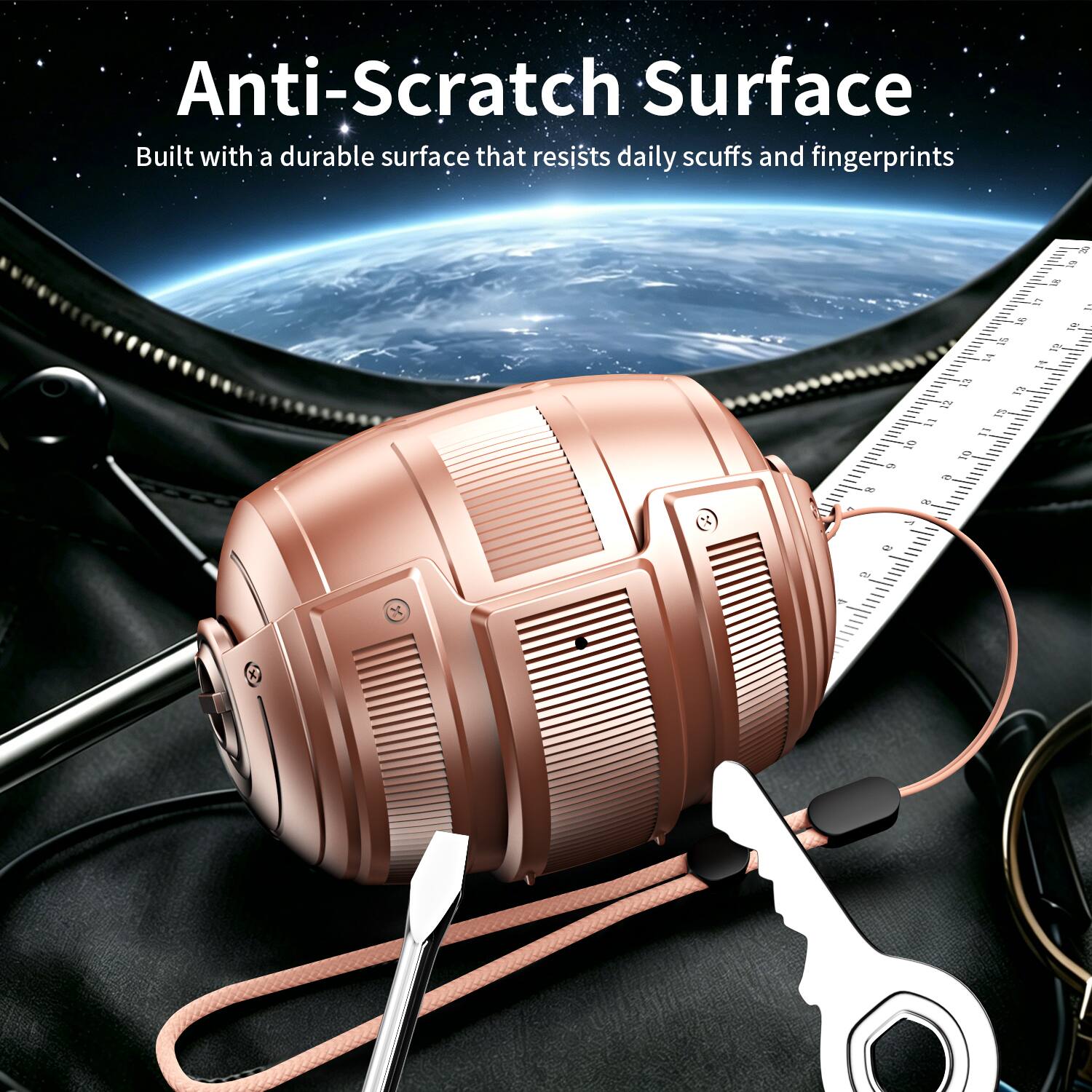 Anti-Scratch Surface  
Built with a durable surface that resists daily scuffs and fingerprints