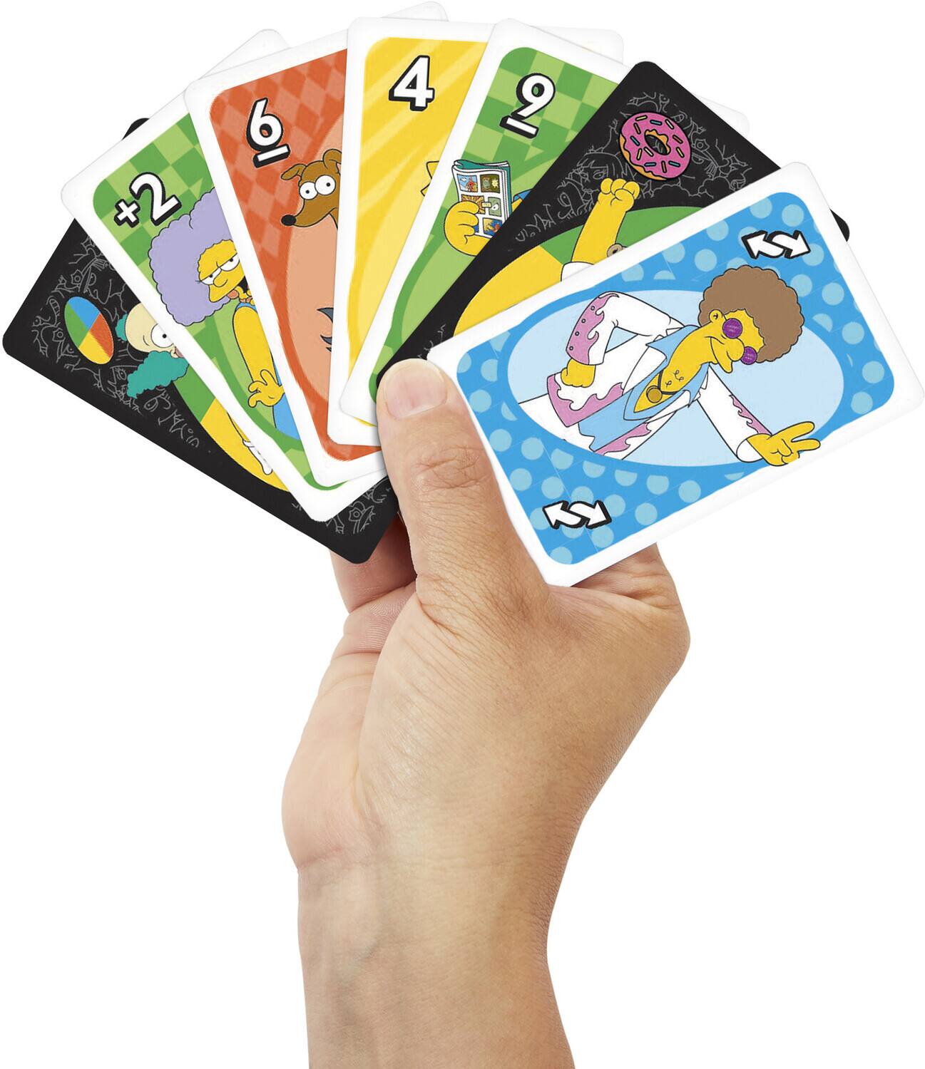 Alt View 3. Mattel - Mattel Games - UNO: The Simpsons   - COLLECTIBLES - Multicolor.