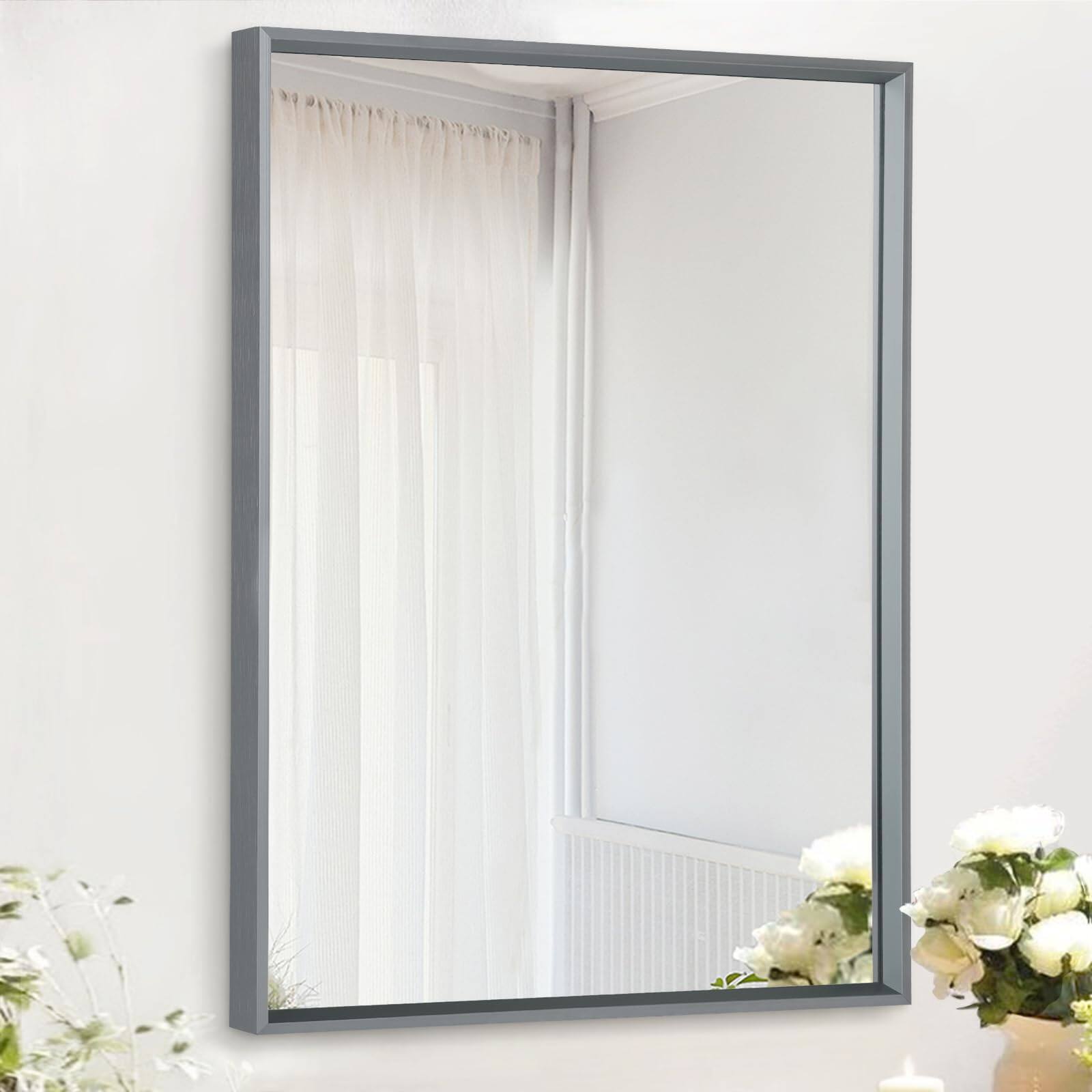 Deep Grey-20"L x 16"W