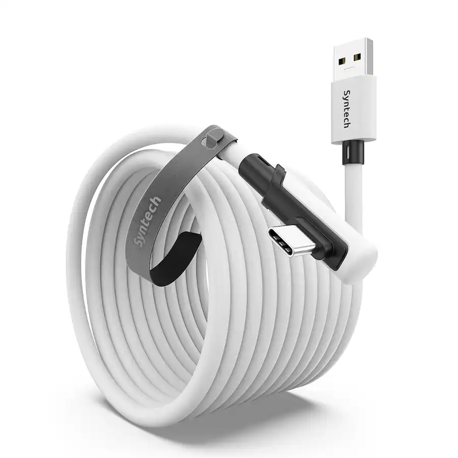 Pc Vr Wire Syntech VR Link Cable 20 FT Compatible with Oculus/Meta Quest 3/3S, and ...