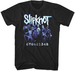 PopMarket - Slipknot - Slipknot - Band Member Numbers T-Shirt - Small Black 1509238803 - APPAREL - Multicolor
