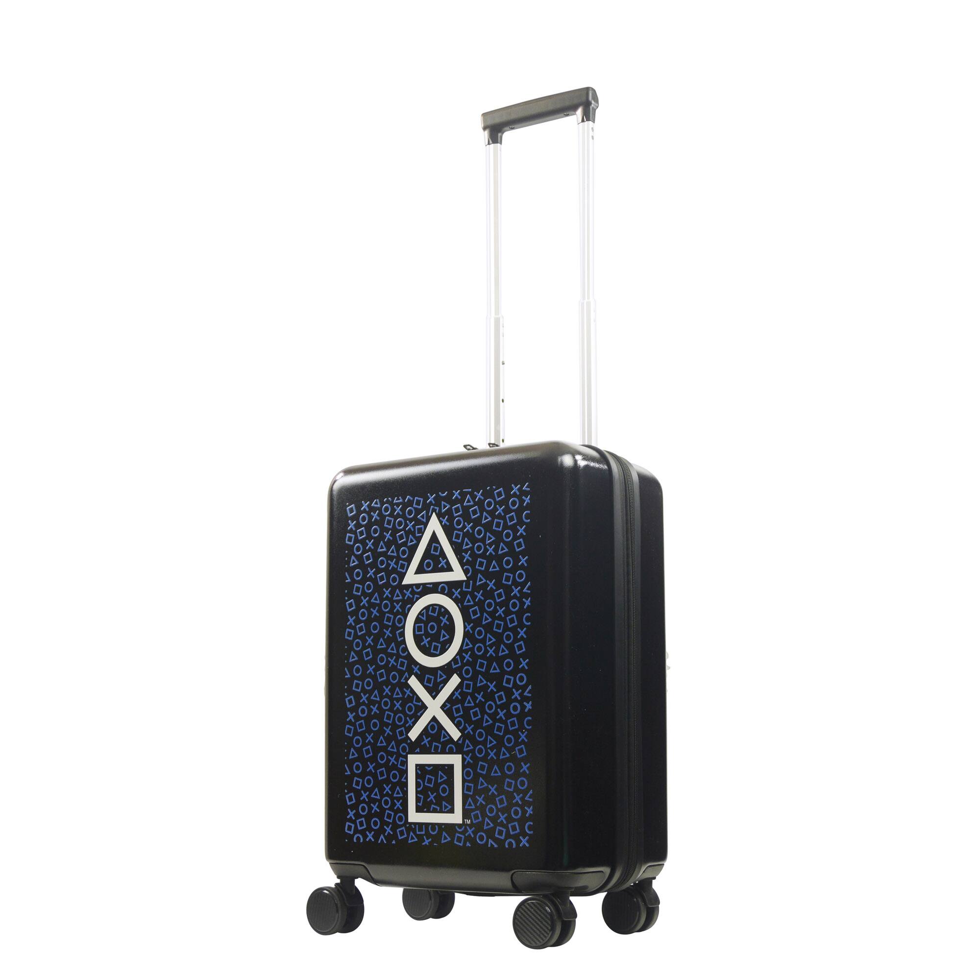 Angle. Ful - Sony PlayStation 22.5" Carry-On Luggage - BLACK.