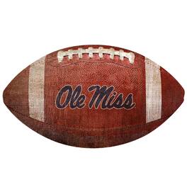 Fan Creations - Ole Miss Rebels 12'' Football Sign - Multicolor