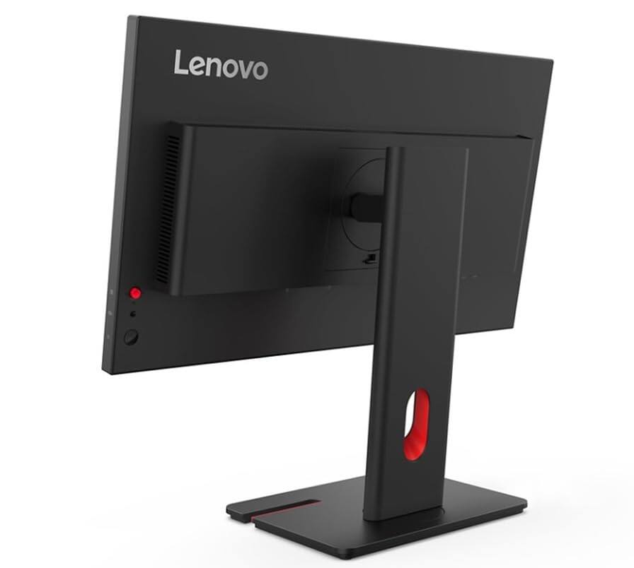 Alt View 3. Lenovo - Lenovo ThinkVision T24-40 24" FHD IPS Monitor, Flicker Free, VESA Mount (100x100mm), DP, HDMI, Black (64A4MARXUS).