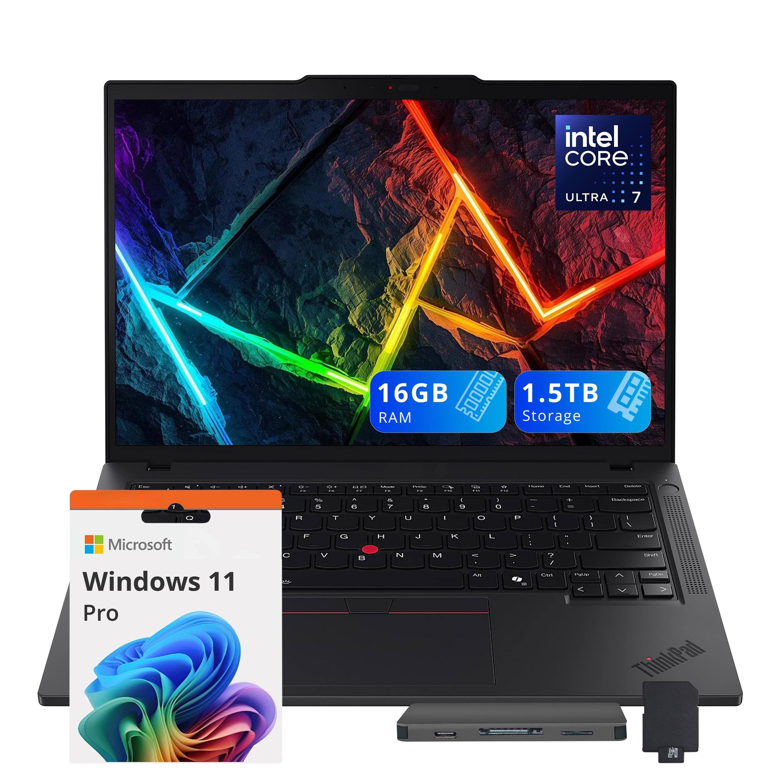 Intel Core Ultra 7  
16GB RAM  
1.5TB Storage  
Microsoft Windows 11 Pro