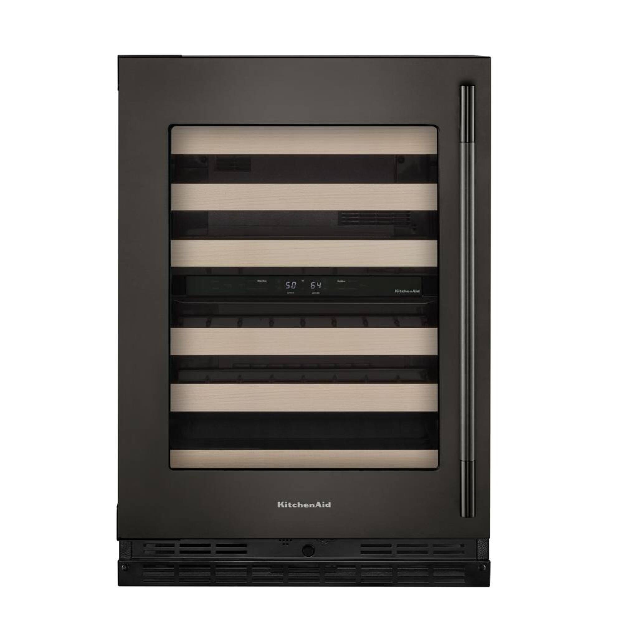 KitchenAid - 46-Bottle Wine Cellar - Black Ore