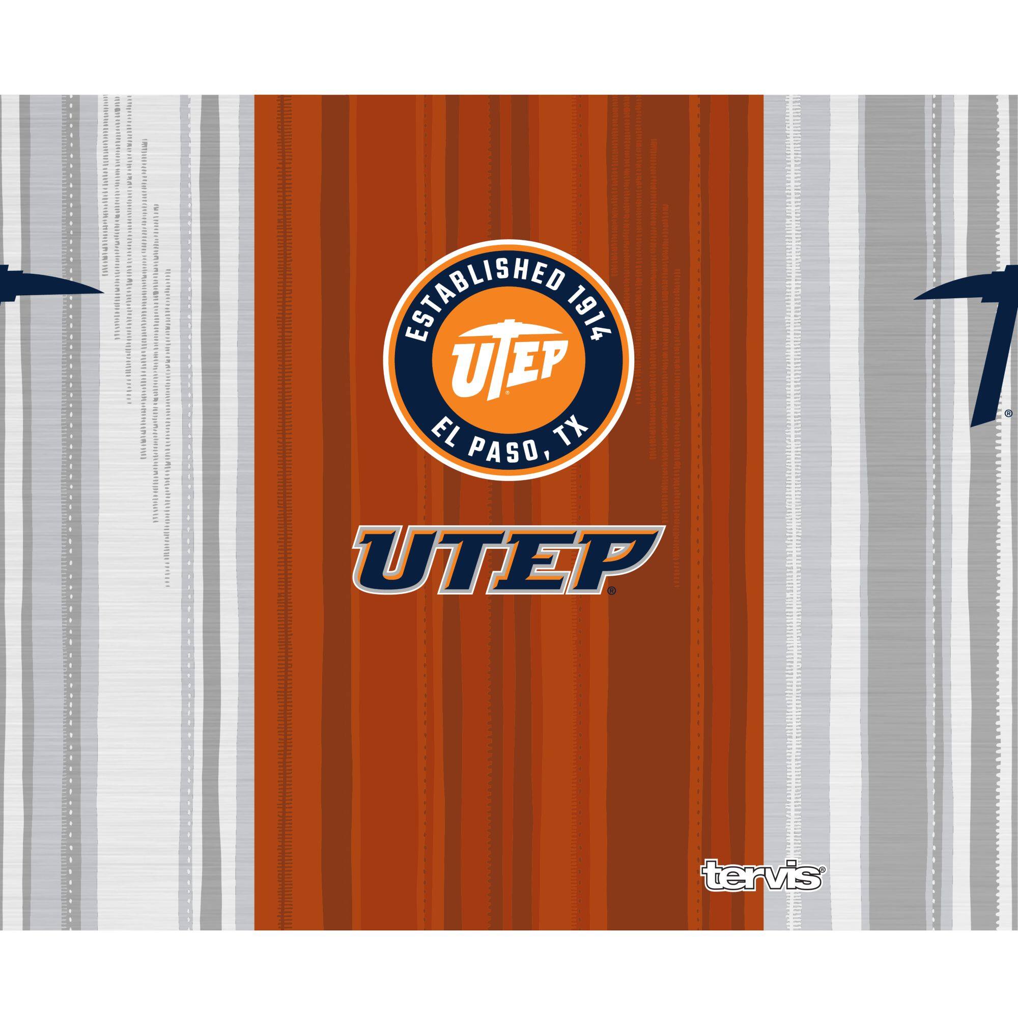 ESTABLISHED 1914  
UTEP  
EL PASO, TX  

UTEP  

tervis