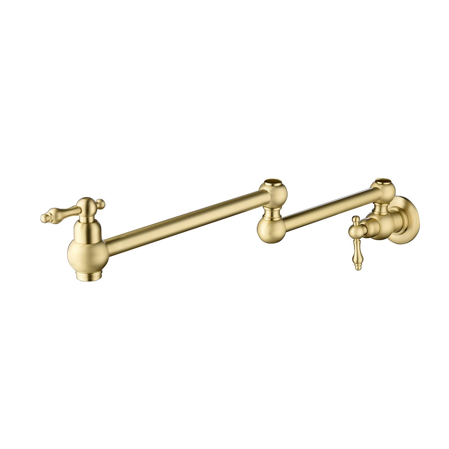 Alt View 1. APRILSOUL - Pot Filler Faucet Wall Mount - Gold.