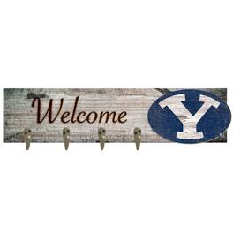 Fan Creations - BYU Cougars 24" x 6" Mounted Coat Hanger - Multicolor
