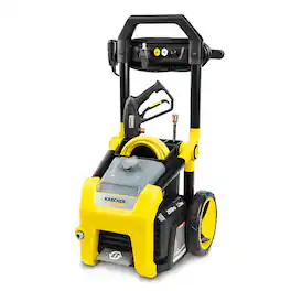 Karcher - Pressure Washer K2100PS, Detergent Tank, For Cars, Driveways, Siding, Patios - Max 2.07 GPM - Yellow