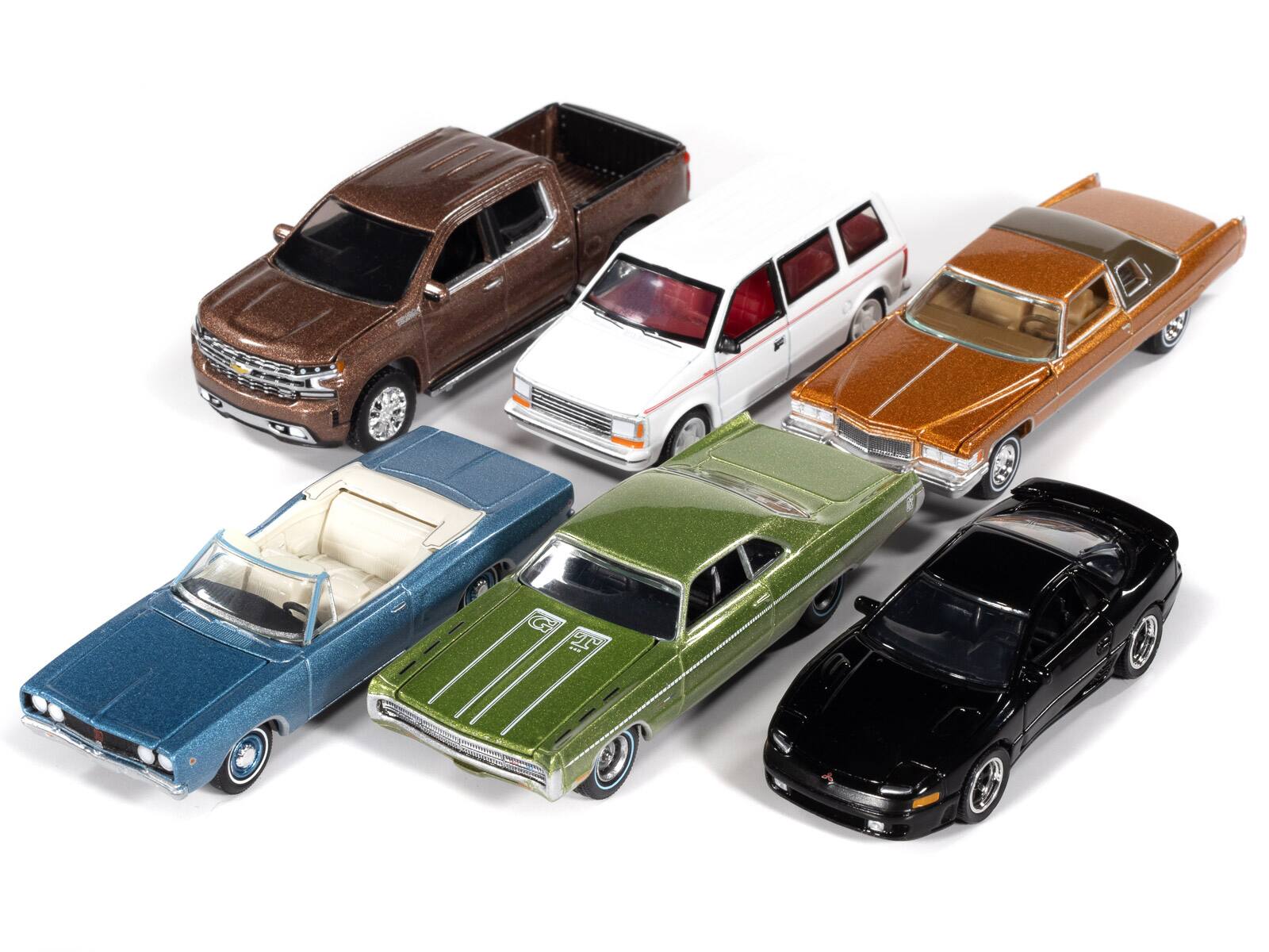 Alt View 1. Autoworld - Auto World Premium 2026 Release 1 Set A of 6 pieces 1/64 Diecast Model Cars by Auto World.