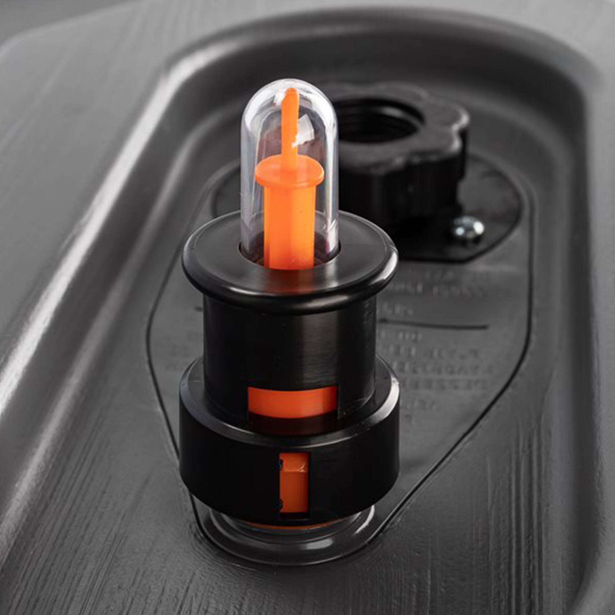 Alt View 1. Camco - Camco Rhino Easy to Install 1.5 Inch Diameter RV Tote Tank Gauge, Black/Orange.