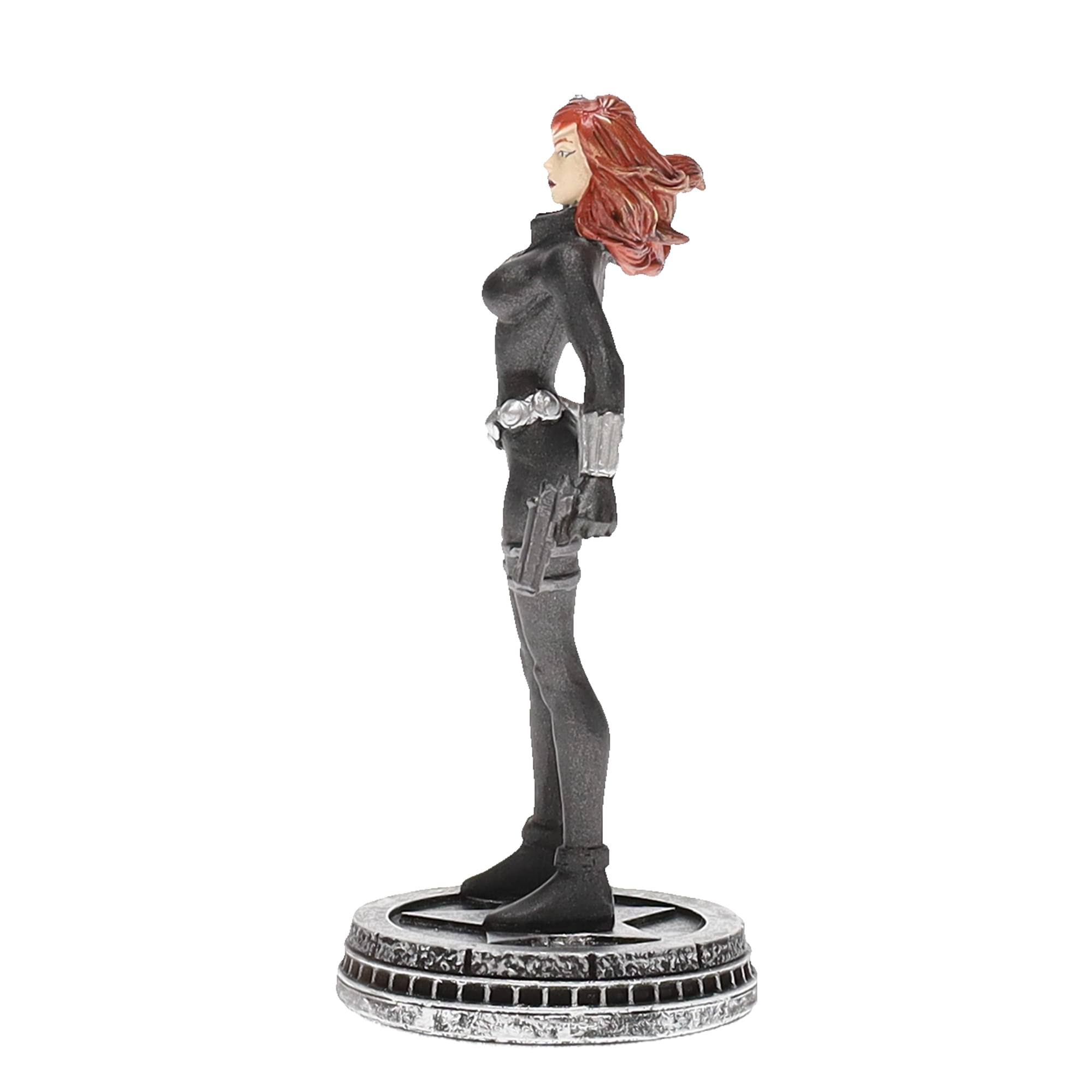 Alt View 10. Marvel - Marvel Chess Collection #25 Black Widow (Pawn) | Chess Piece Only - Black.