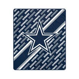 Pegasus - Dallas Cowboys 60" x 70" Diagonal Lined Wordmark Ultra Soft Blanket - Multicolor