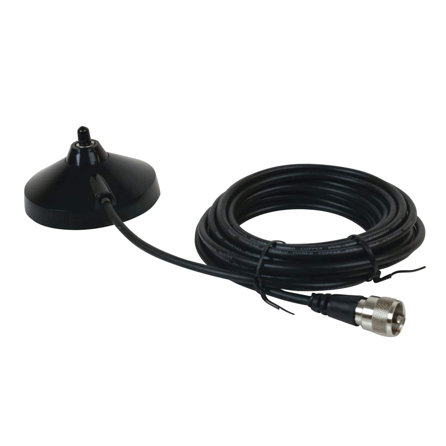 Tram Center Load Whip CB Magnet Mount Antenna Kit with 3.5