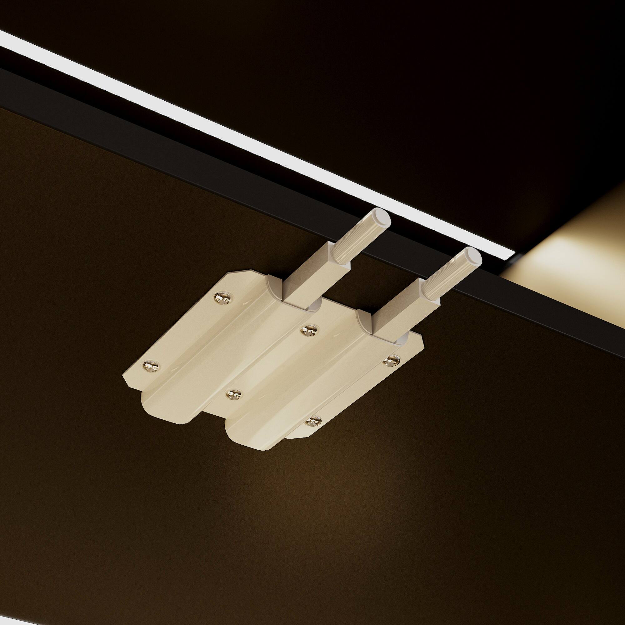 Alt View 4. Famapy - Famapy Glass - Door Display Cabinet with LED Lighting & Aluminum Frame - Multi - Shelf Storage for Living Room - Black.