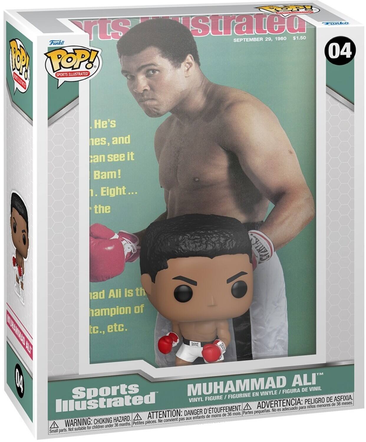 rts Furko P TOP! SPORTS ILLUSTRATED J YOpy - strated SPDEO SEPTEMBER 29, 1980 $1.50 04 He's nes, and can see it Bam! 1. Eight... the ad Ali is th hampion of MUSRRIND tc., etc. ALT 04 MUHAMMAD ALI Sports FIGURA DE VINIL EN VINYLE / FIGURE I FIGURINE ASFIXIA. Illustrated VINYL PELIGRO DE ADVERTENCIA: menores de 36 meses adecuado para nios DANGER D'TOUFFEMENT. mois. Partes pequeas. No es ATTENTION: de moins de 36 HAZARD. pas aux enfants WARNING: CHOKING pieces. Ne convient 36 months Petites for children under Small parts. Not suitable