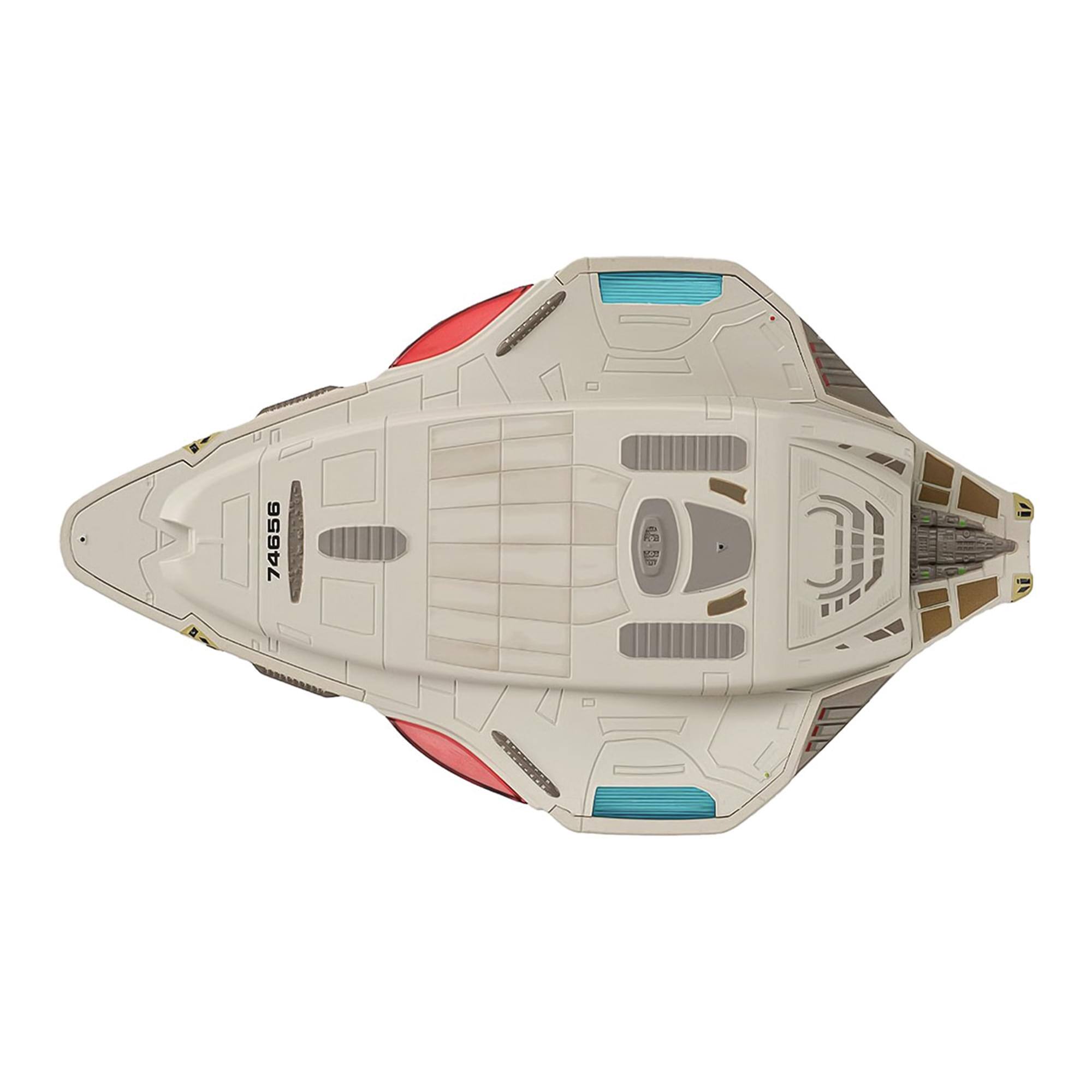 Alt View 4. Eaglemoss - Eaglemoss Star Trek Starships Replica | XL Delta Flyer - Multi-Colored.