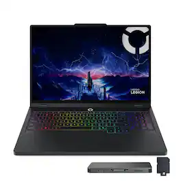 Lenovo - Legion Pro 5i 16" Gaming Laptop,Intel Ultra 7 255HX,RTX 5070,32GB DDR5,1TB SSD+1TB Dock Set,Backlit,Win 11 - Black