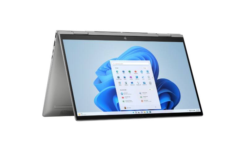 Front. HP - HP Envy x360 Laptop 15-fe1082wm (9R1K0UA) - Windows 11 Home, Intel® Core™ Ultra 7 processor, 16 GB LPDDR5, 512 GB - Silver.