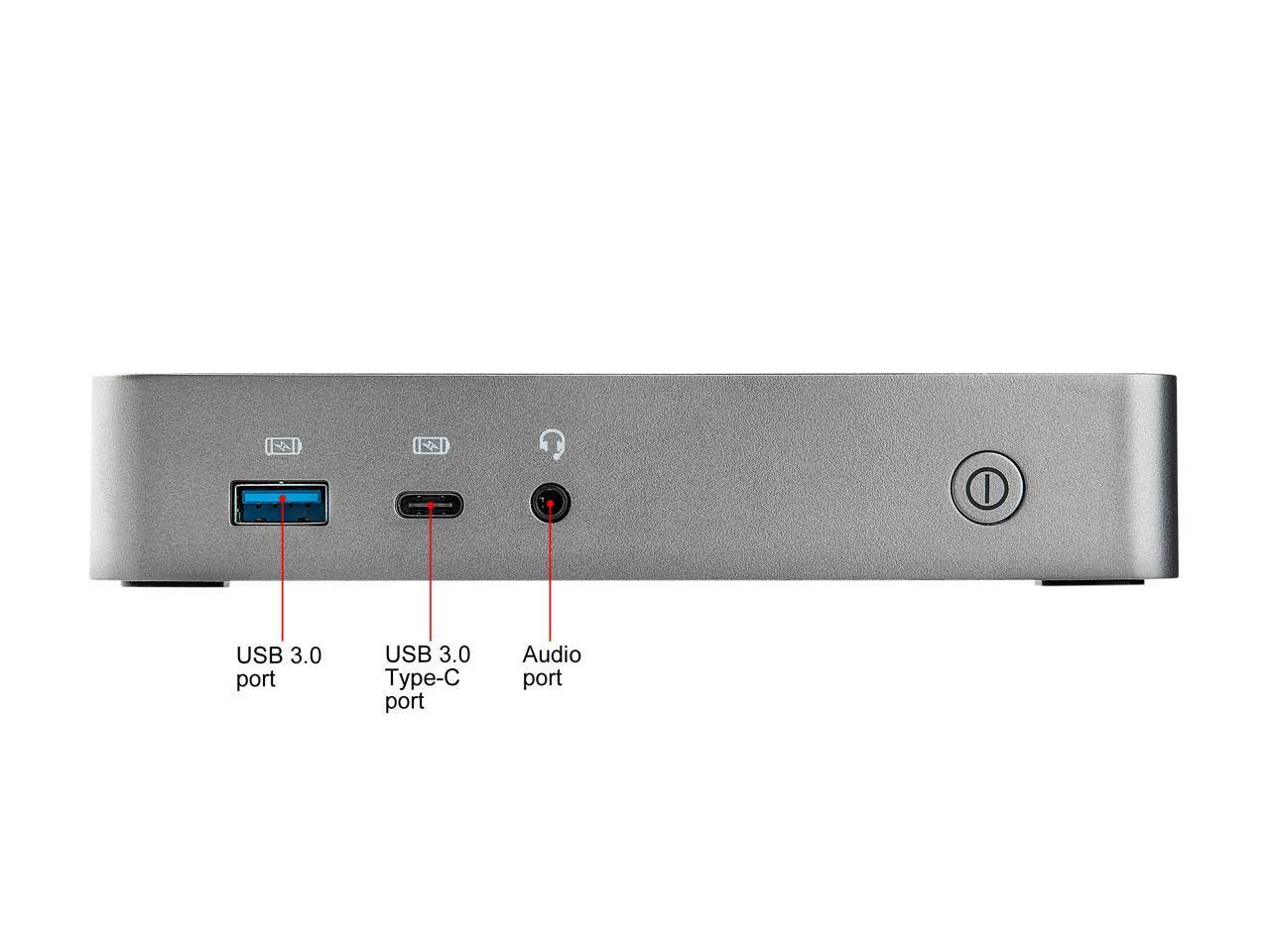 USB 3.0 port  
USB 3.0 Type-C port  
Audio port