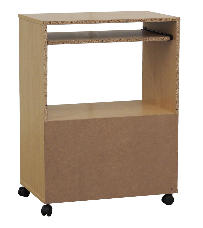 Alt View 1. Kings Brand Furniture - Kings Brand Furniture Byron 2-Door Kitchen Microwave Cart - Natural.