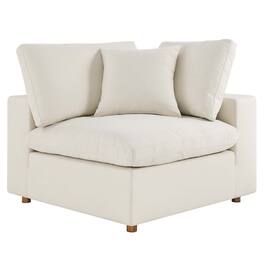 Commix Down Filled Overstuffed Corner Chair by Modway - Light Beige