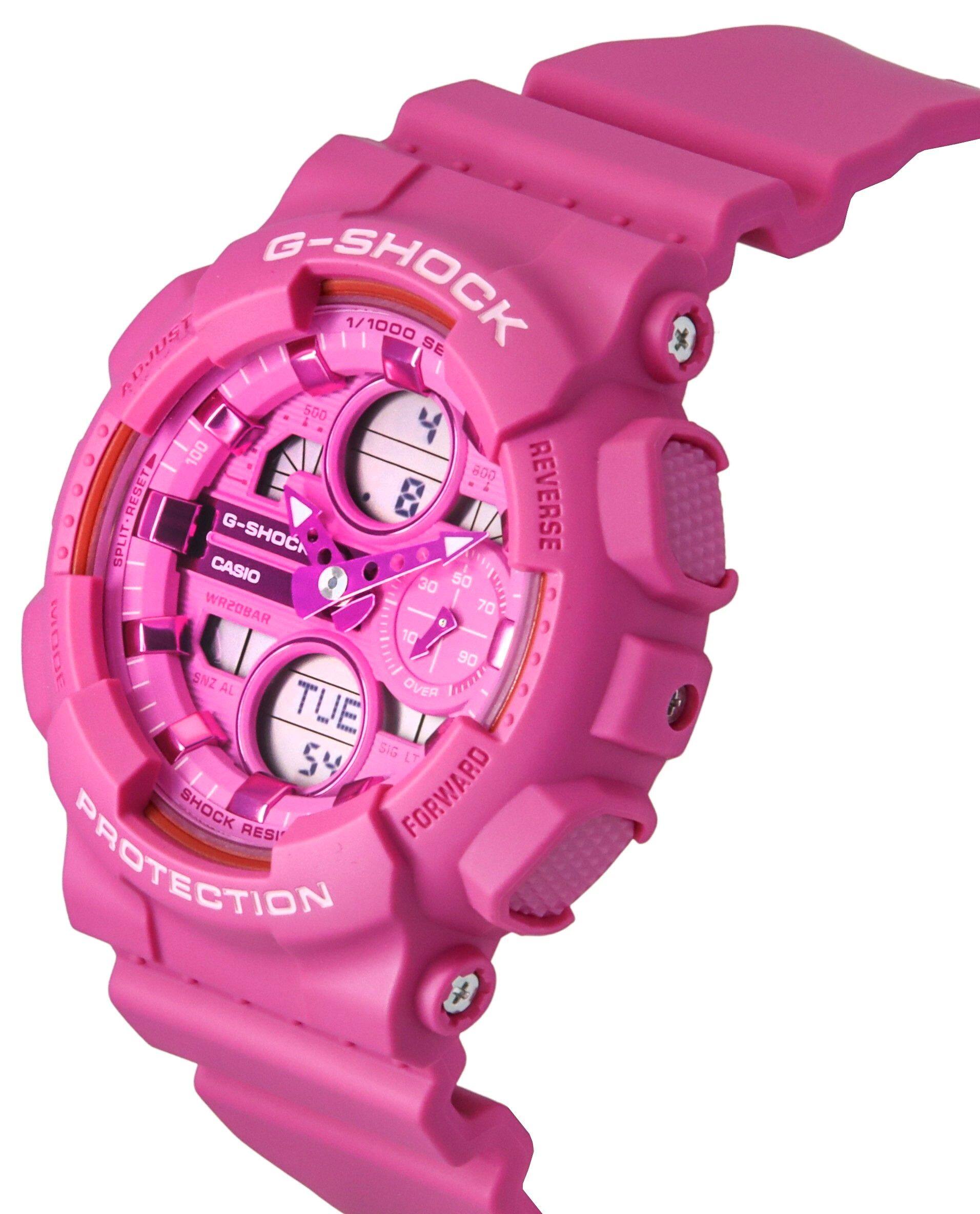 G-SHOCK 1/1000 SE  
G-SHOCK CASIO  
WR20BAR  
SHOCK RESIST  
PROTECTION  
SPLIT/RESET  
REVERSE  
FORWARD  
TUE 54  
SIG LT  
SNZ AL  
OVER