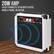 20W AMP EASILY CONNECTS TO AN MP3 PLAYER, MOBILE PHONE, OR GUITAR
LX Cae 5 WUT 10 - COV GAIN & 5 5 AGL-20 10 0 BASS 10 TREBLE VOLUME PROVE FORER