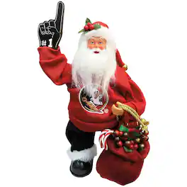 Santa's Workshop - Florida State Seminoles 12" Animated Musical Santa - Red