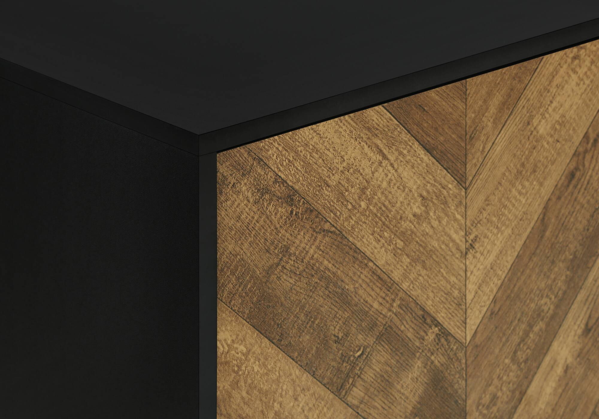 Alt View 2. Spaco - Spaco TV Stand for TVs Up to 72 Inch, Entertainment Center Media Console with Storage Cabinet, for Living Room - Black.