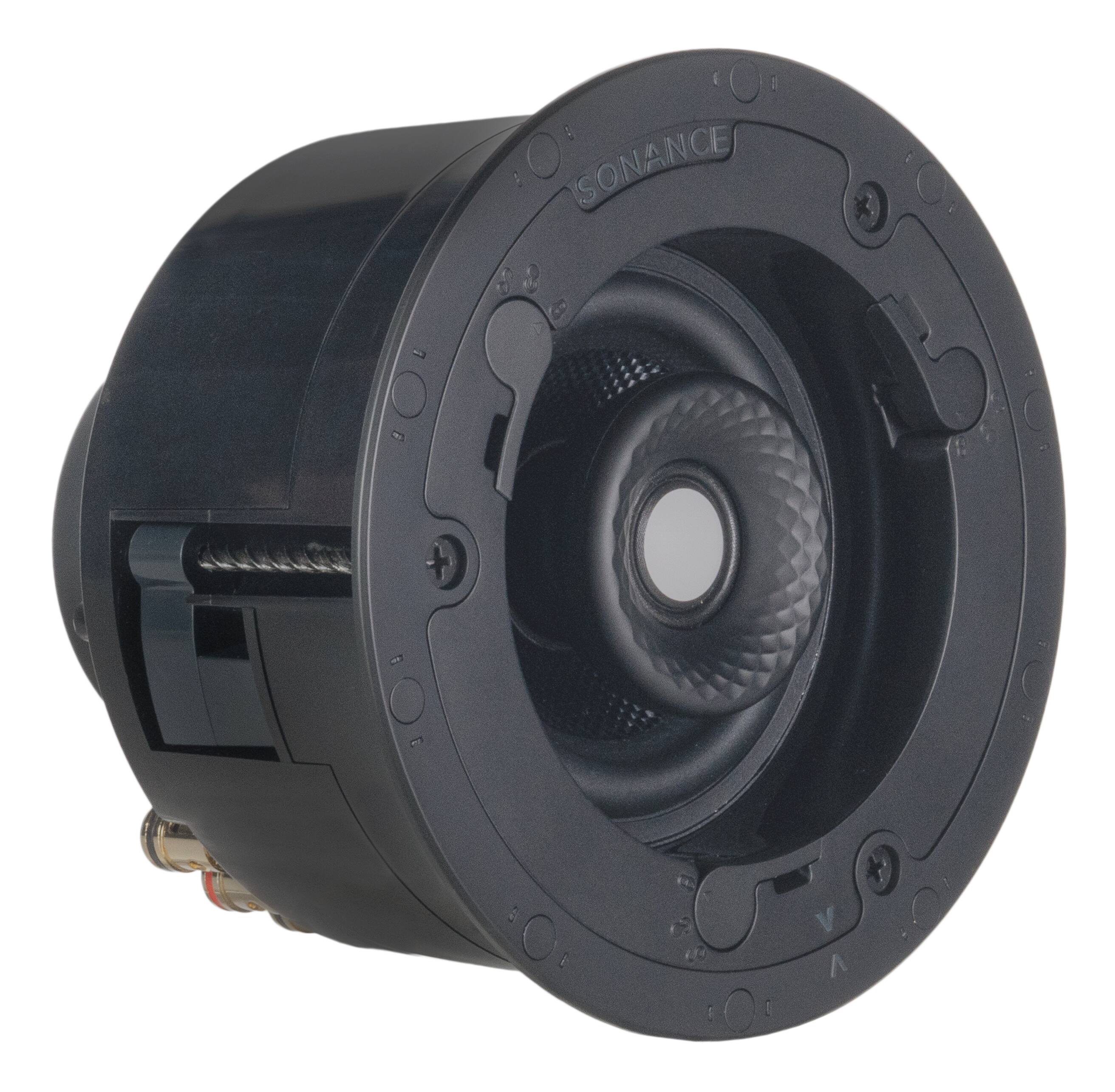 Alt View 15. Sonance - VX46R SST SINGLE SPEAKER - Visual Experience Series 4-1/2" 2-Way Single Stereo In Ceiling Speaker (Each) - Paintable White.