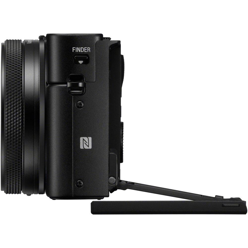 Alt View 5. Sony - Sony Cyber-shot DSC-RX100 VII Digital Camera + 64GB Card + Case + More.