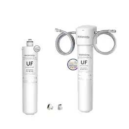 Waterdrop - 15UAW-UF Under Sink Water Filter Extra WD-RF15W-UF Replacement filter - White