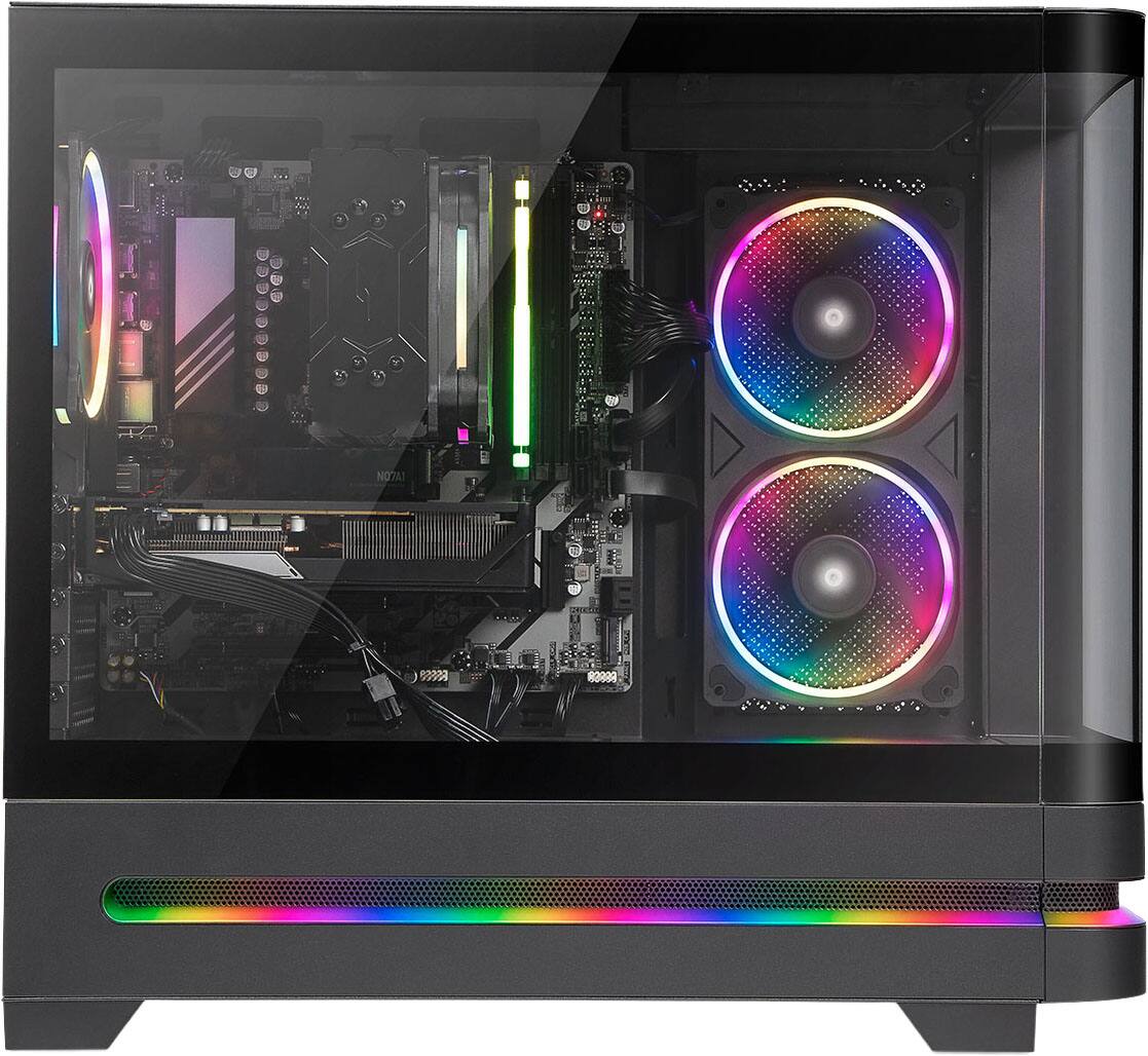 Alt View 7. Acer - Nitro 65 Gaming Desktop - AMD Ryzen 7 8700F 2024 - NVIDIA GeForce RTX 5060 - 16GB DDR5 Memory – 1TB Storage - Black.
