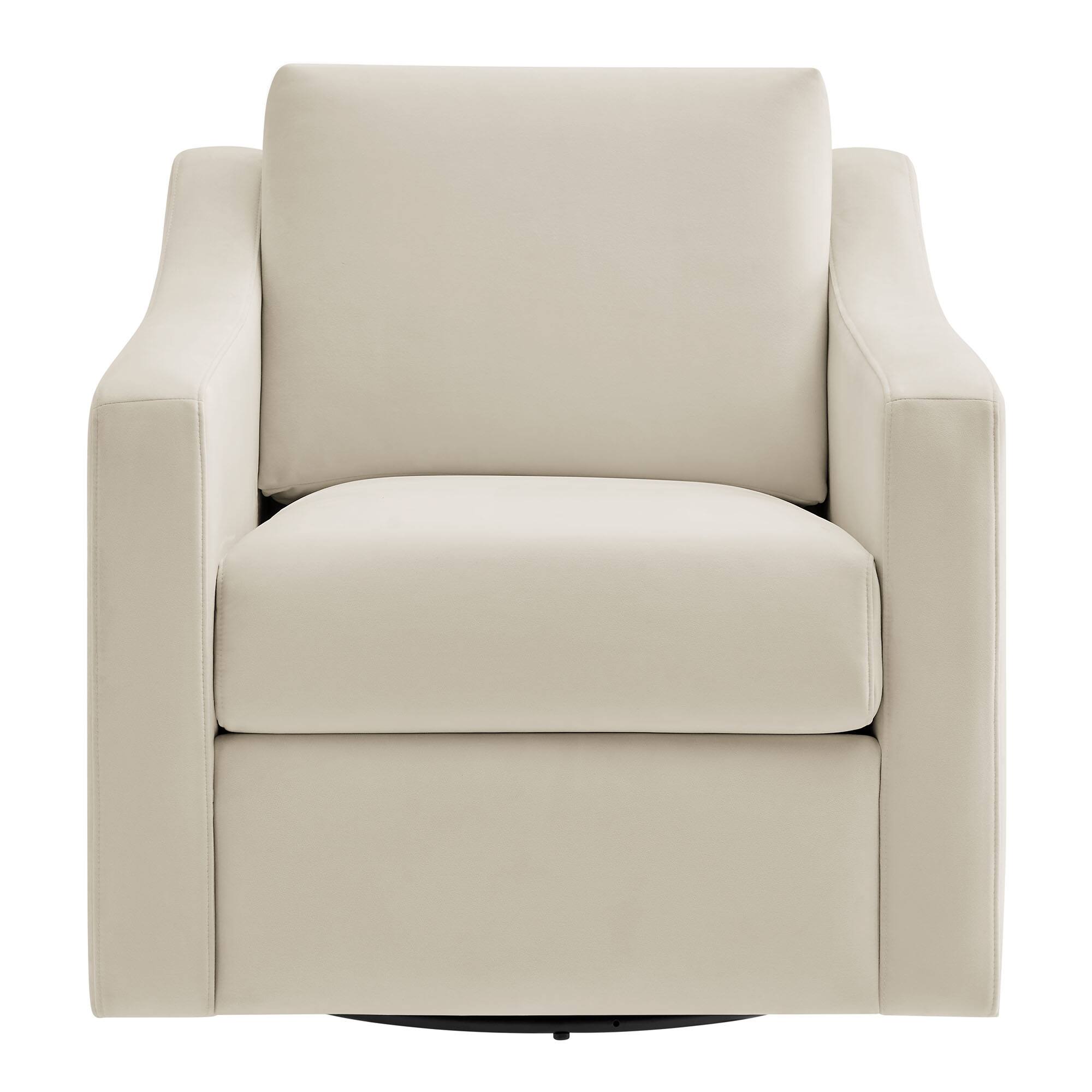 Alt View 2. Modway - Liora Performance Velvet Armchair by Modway - White.