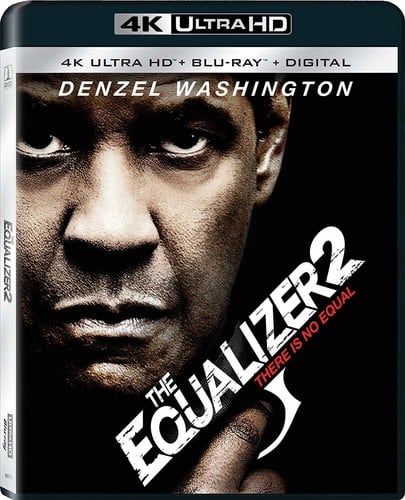 Front. The Equalizer 2   - 4K Blu-Ray.