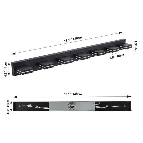 11cm 4.3" 55.1" 140cm 3.9" 10cm 1.5" 4cm